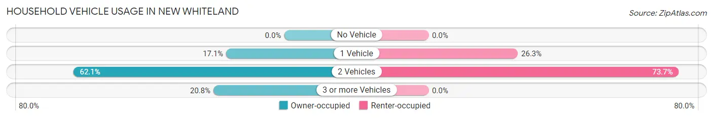 Household Vehicle Usage in New Whiteland