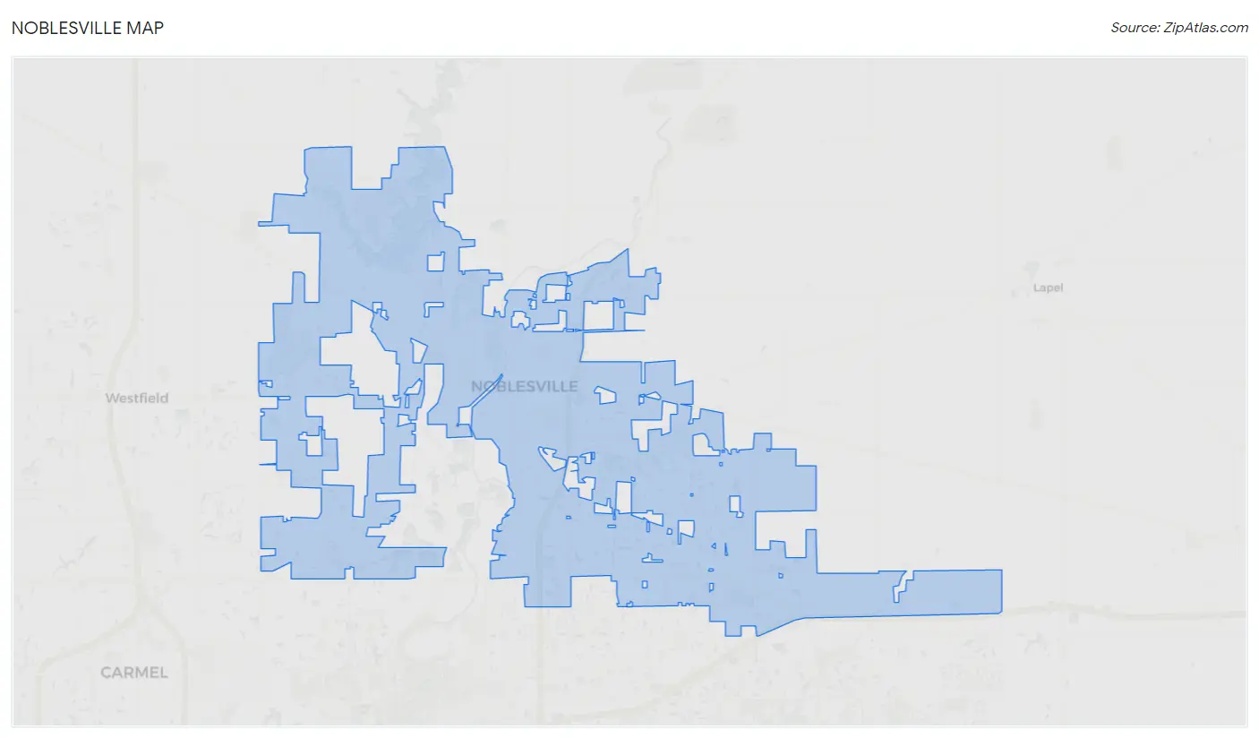 Noblesville Map