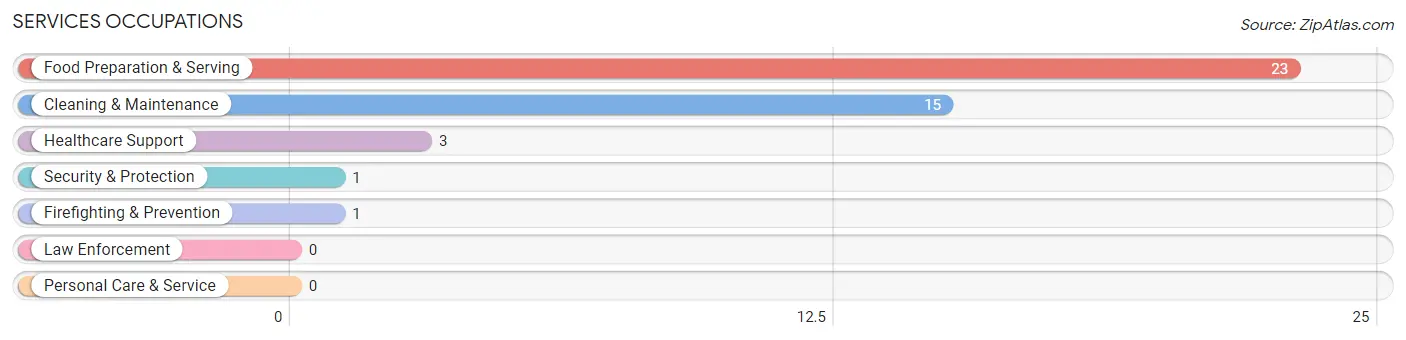 Services Occupations in Orland