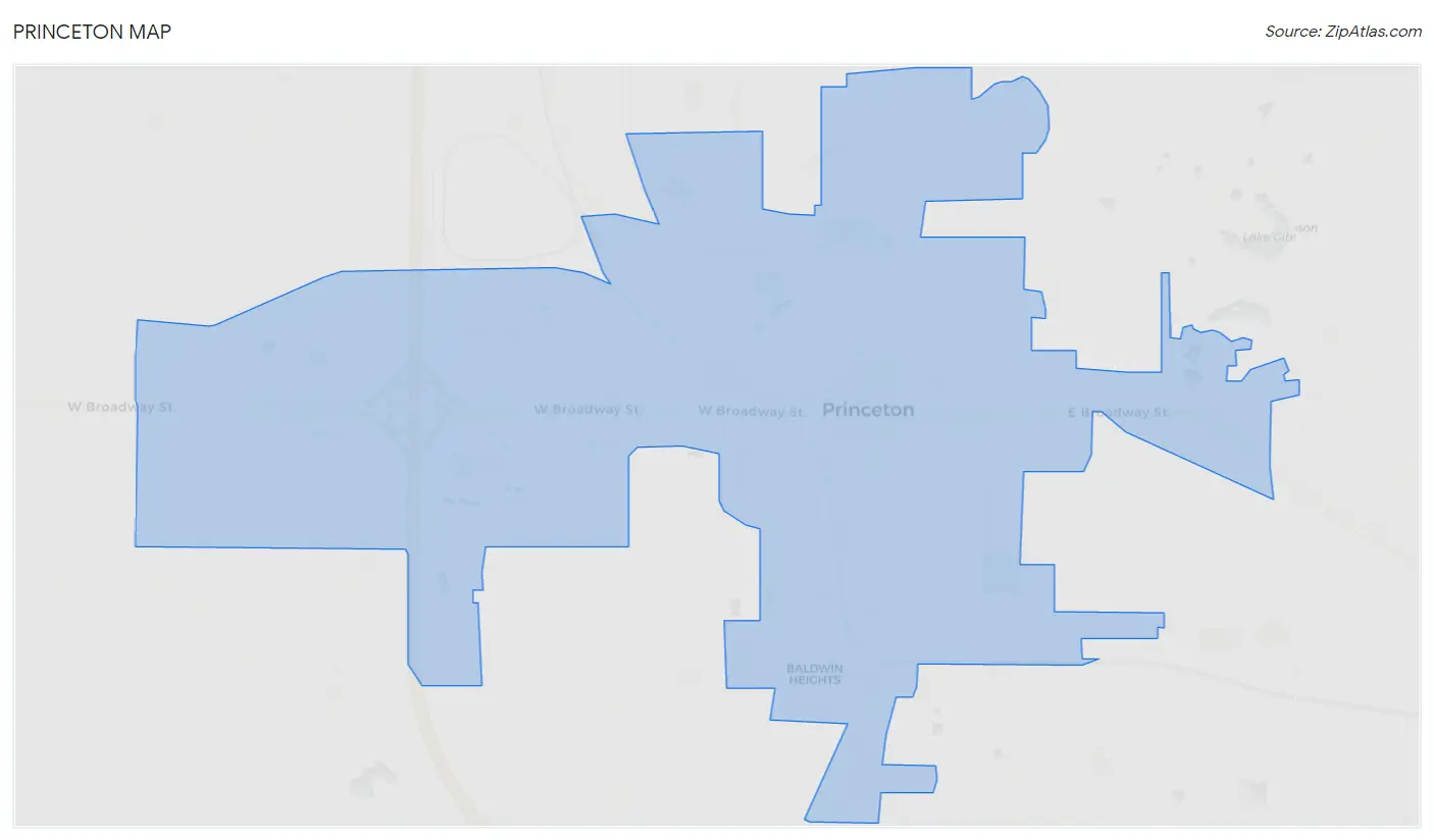 Princeton Map