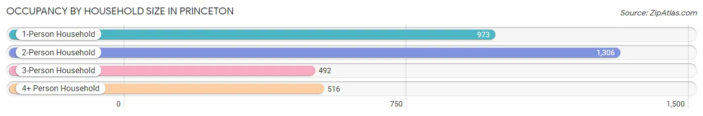 Occupancy by Household Size in Princeton