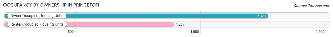 Occupancy by Ownership in Princeton