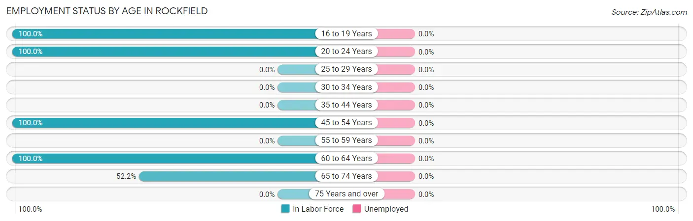 Employment Status by Age in Rockfield