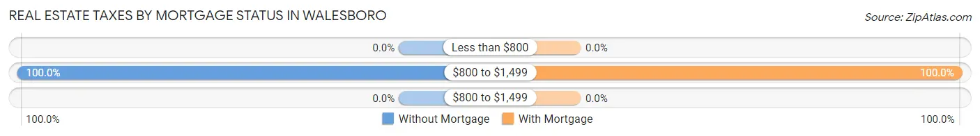 Real Estate Taxes by Mortgage Status in Walesboro