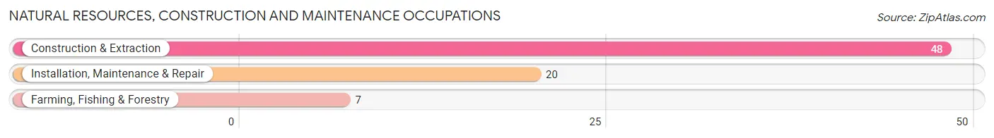 Natural Resources, Construction and Maintenance Occupations in Wanatah