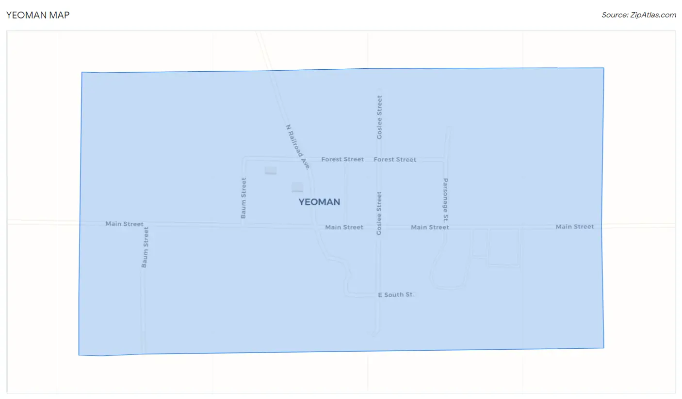 Yeoman Map