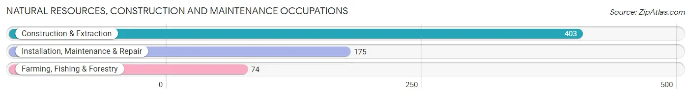 Natural Resources, Construction and Maintenance Occupations in Arkansas City