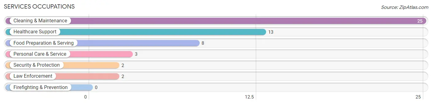 Services Occupations in Bucklin