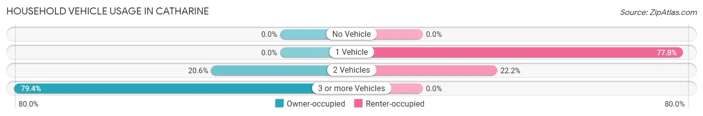 Household Vehicle Usage in Catharine