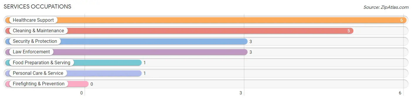 Services Occupations in Dexter