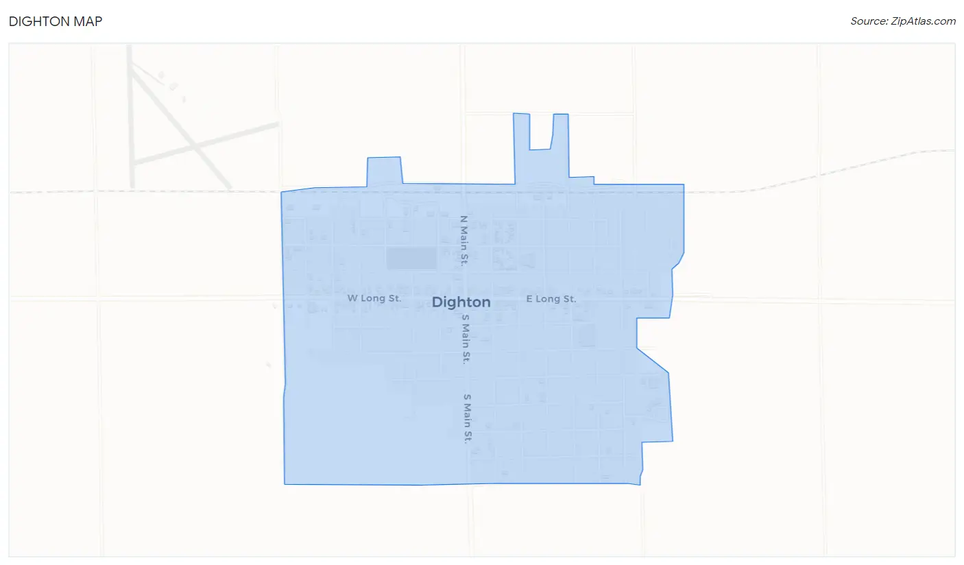 Dighton Map