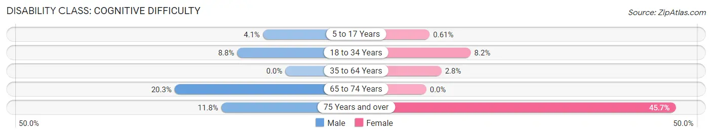 Disability in Haven: <span>Cognitive Difficulty</span>