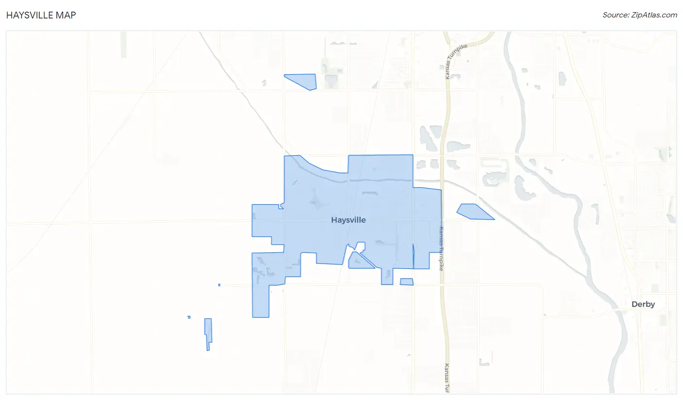 Haysville Map