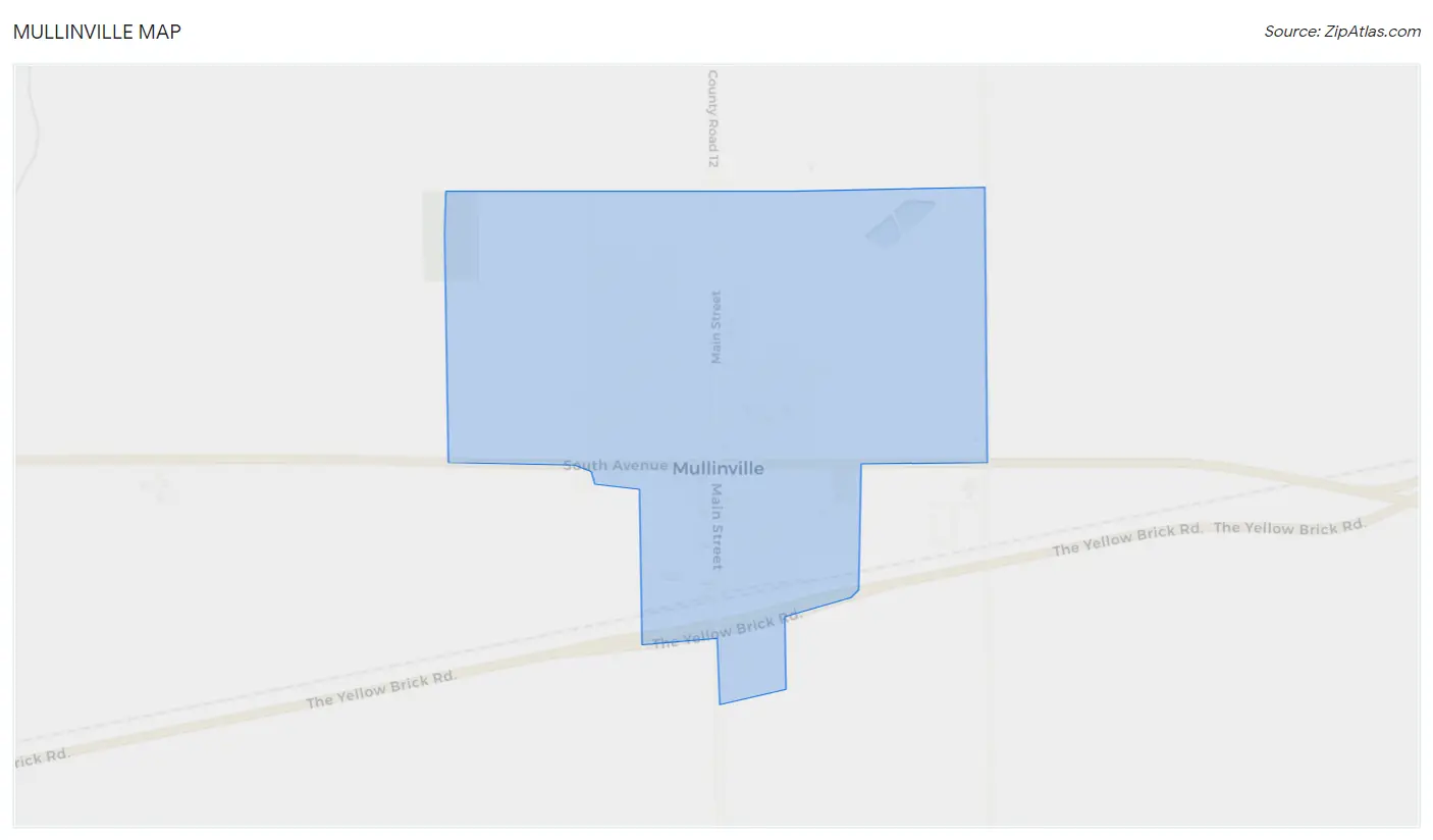 Mullinville Map