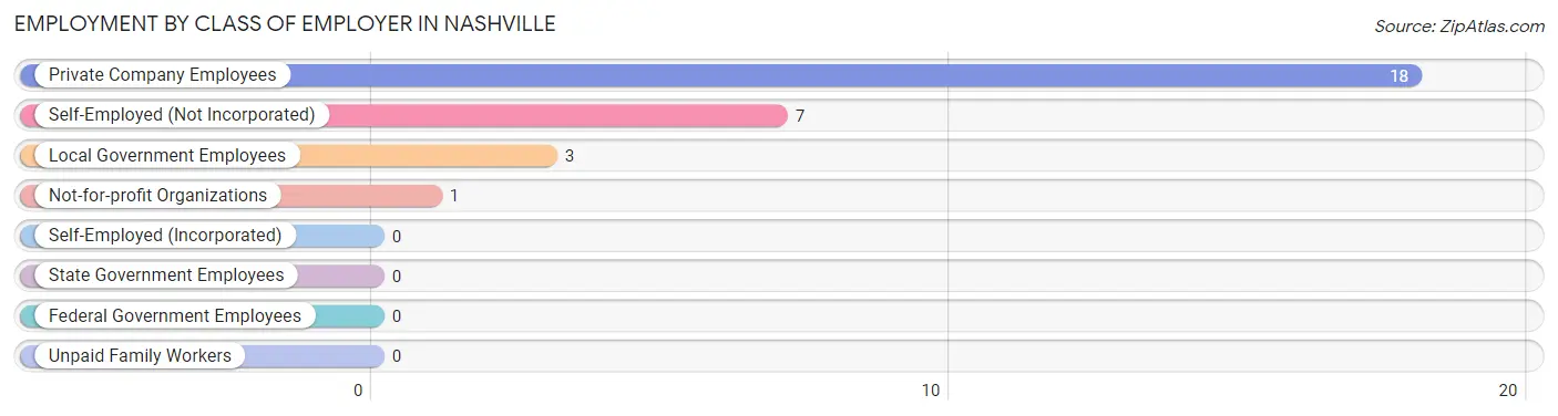 Employment by Class of Employer in Nashville