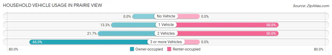 Household Vehicle Usage in Prairie View