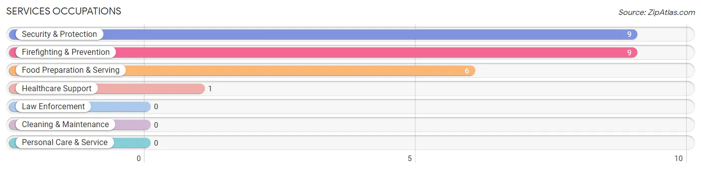 Services Occupations in Rantoul