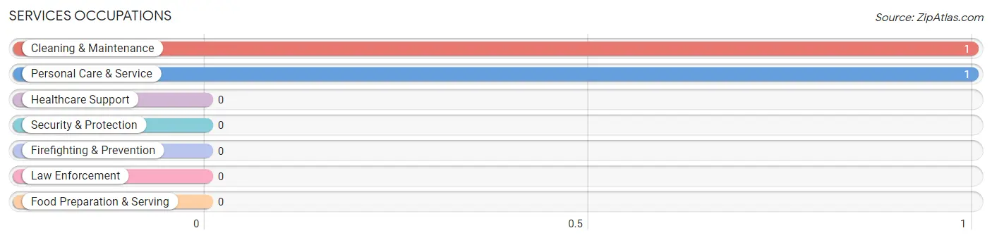 Services Occupations in Russell Springs