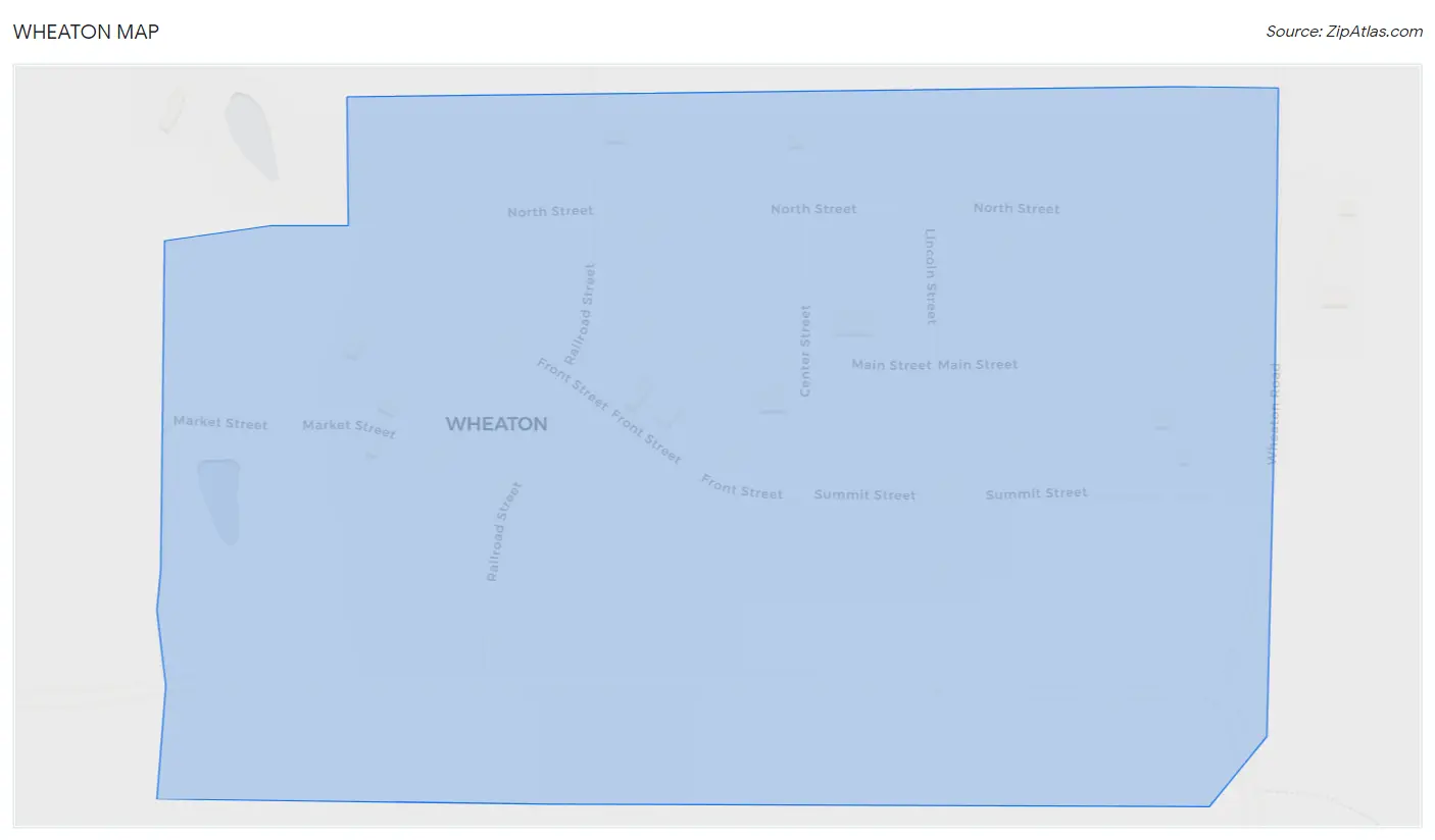 Wheaton Map