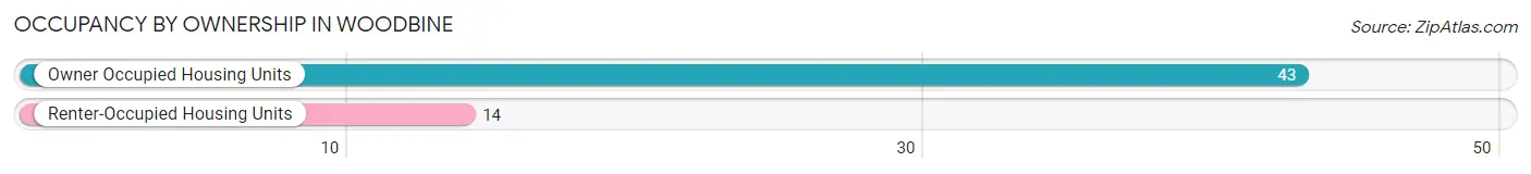 Occupancy by Ownership in Woodbine