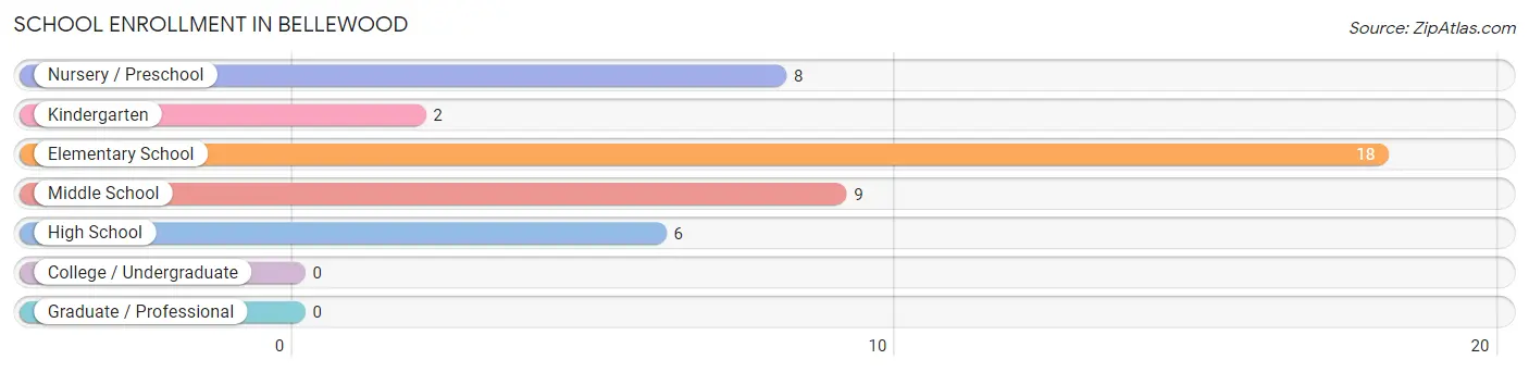 School Enrollment in Bellewood