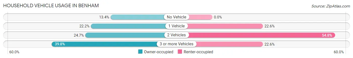 Household Vehicle Usage in Benham