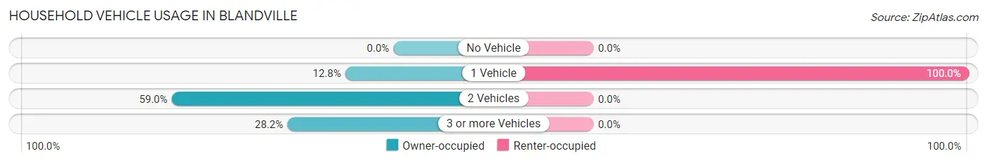 Household Vehicle Usage in Blandville