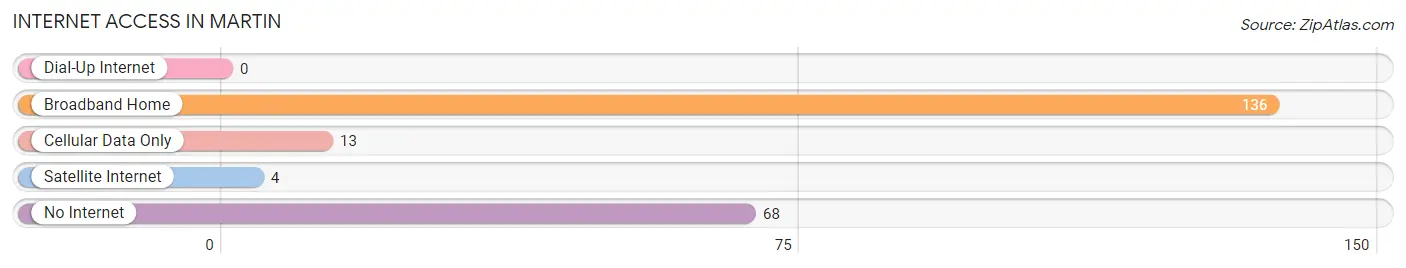 Internet Access in Martin