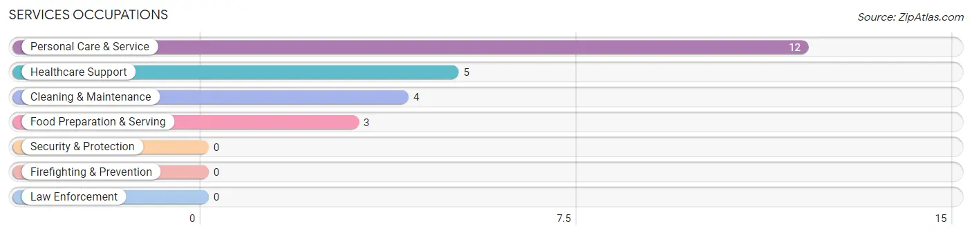 Services Occupations in Mentor