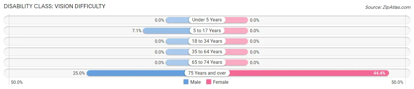 Disability in Mentor: <span>Vision Difficulty</span>