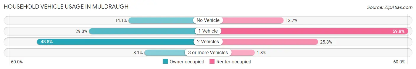 Household Vehicle Usage in Muldraugh