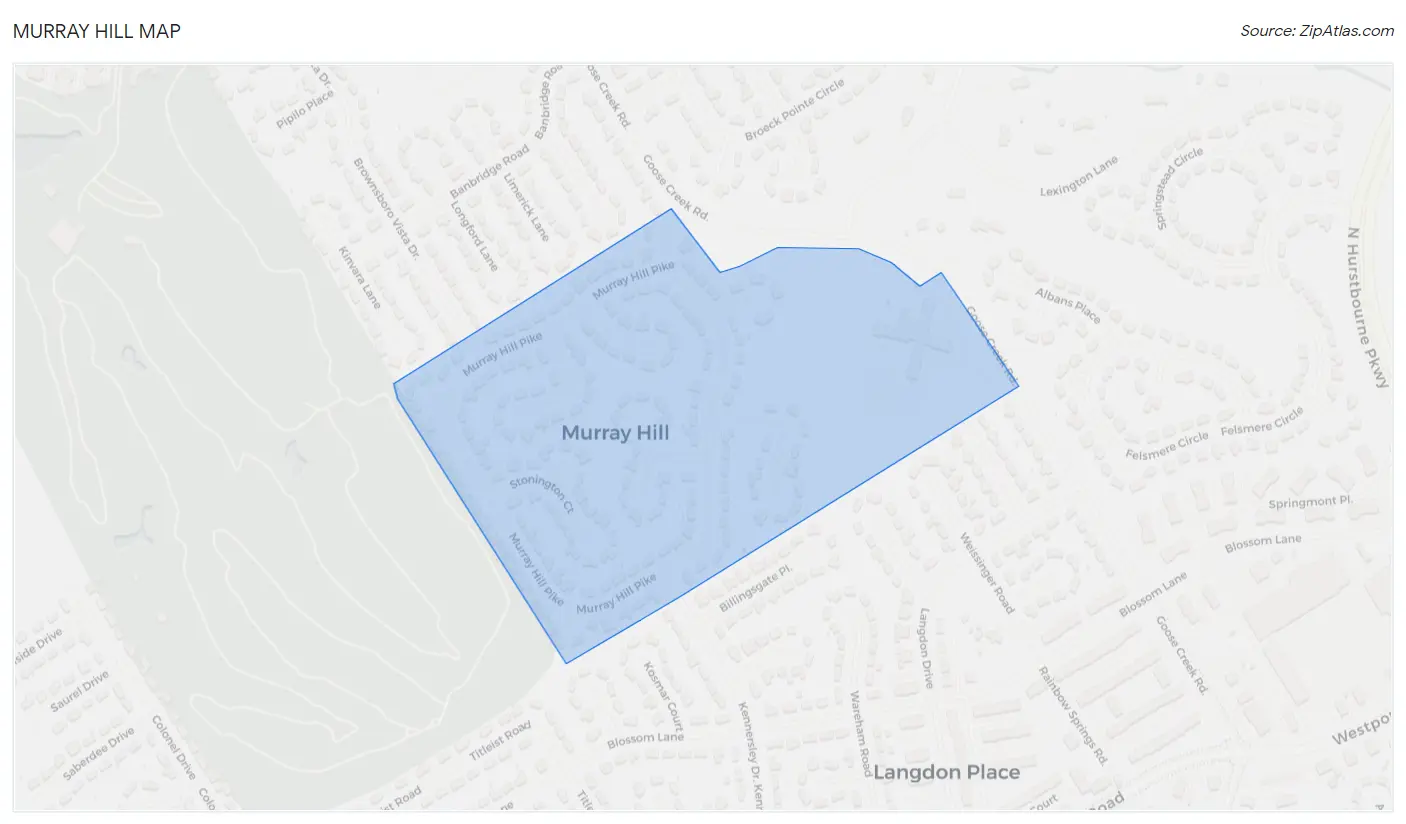 Murray Hill Map