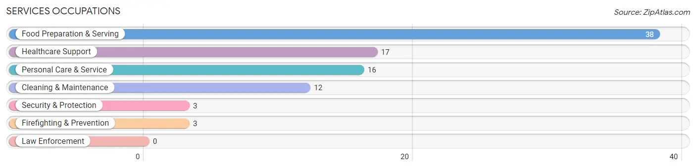 Services Occupations in Park City