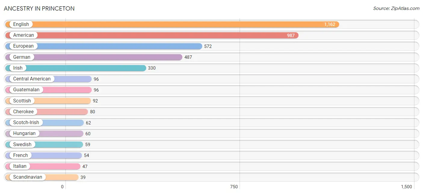 Ancestry in Princeton