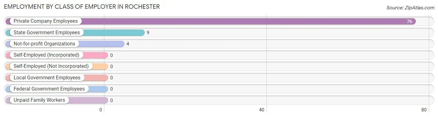 Employment by Class of Employer in Rochester