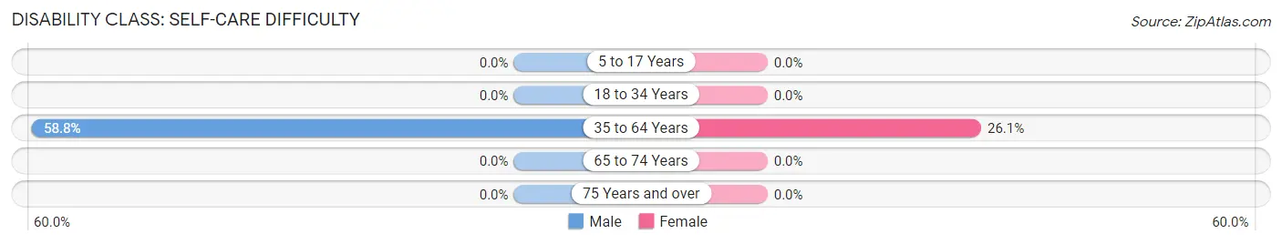 Disability in Virgie: <span>Self-Care Difficulty</span>