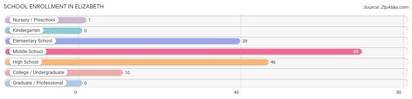 School Enrollment in Elizabeth