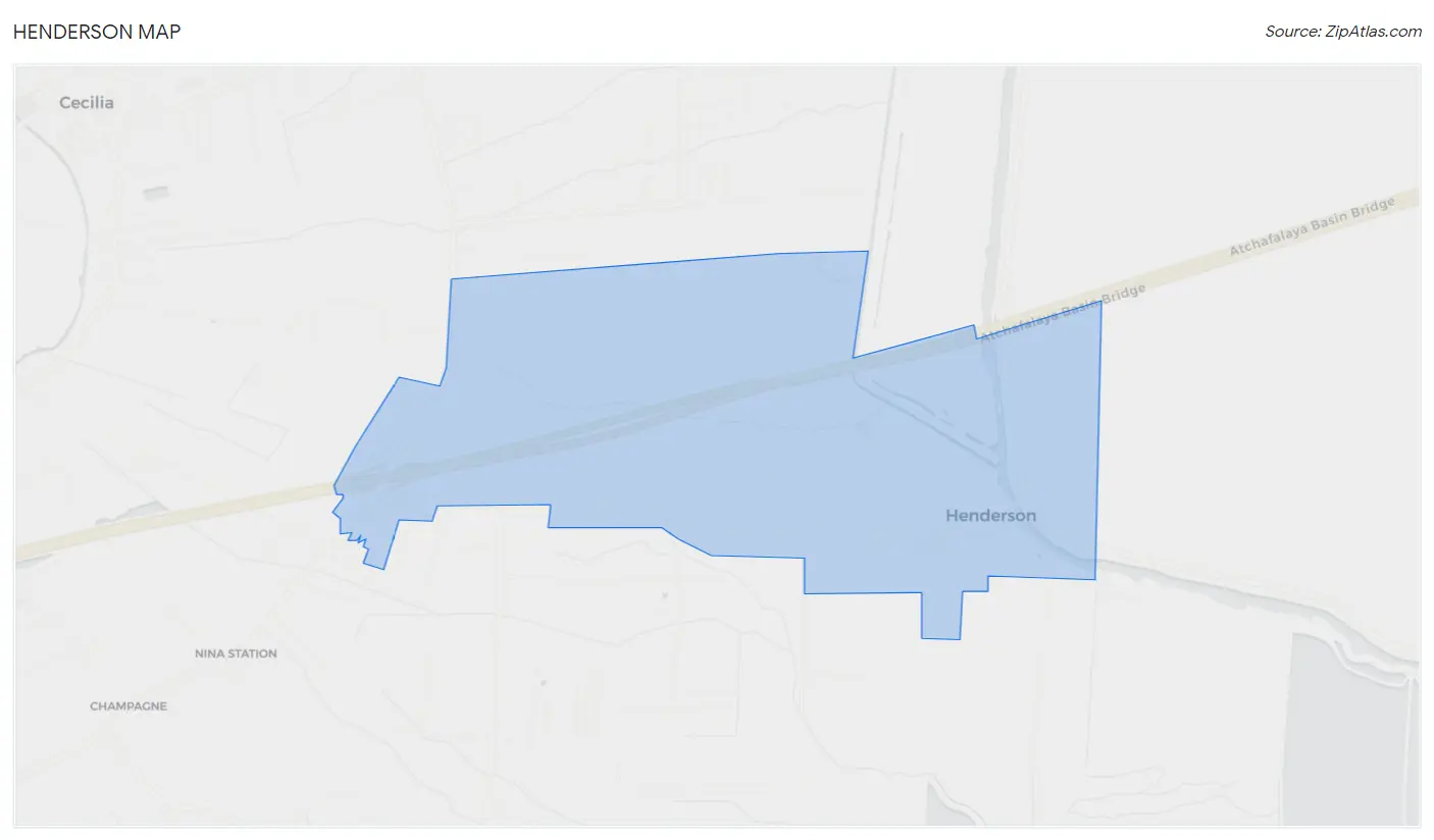 Henderson Map