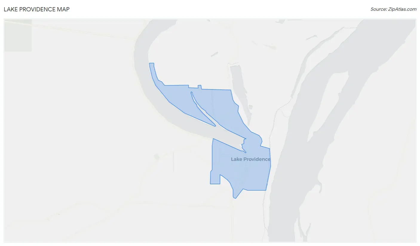 Lake Providence Map