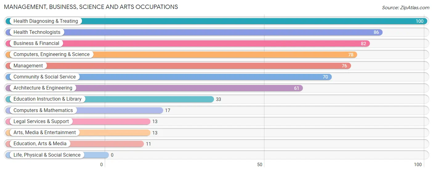 Management, Business, Science and Arts Occupations in Maurice