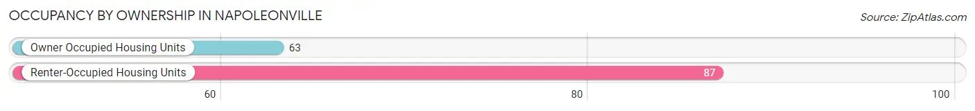 Occupancy by Ownership in Napoleonville