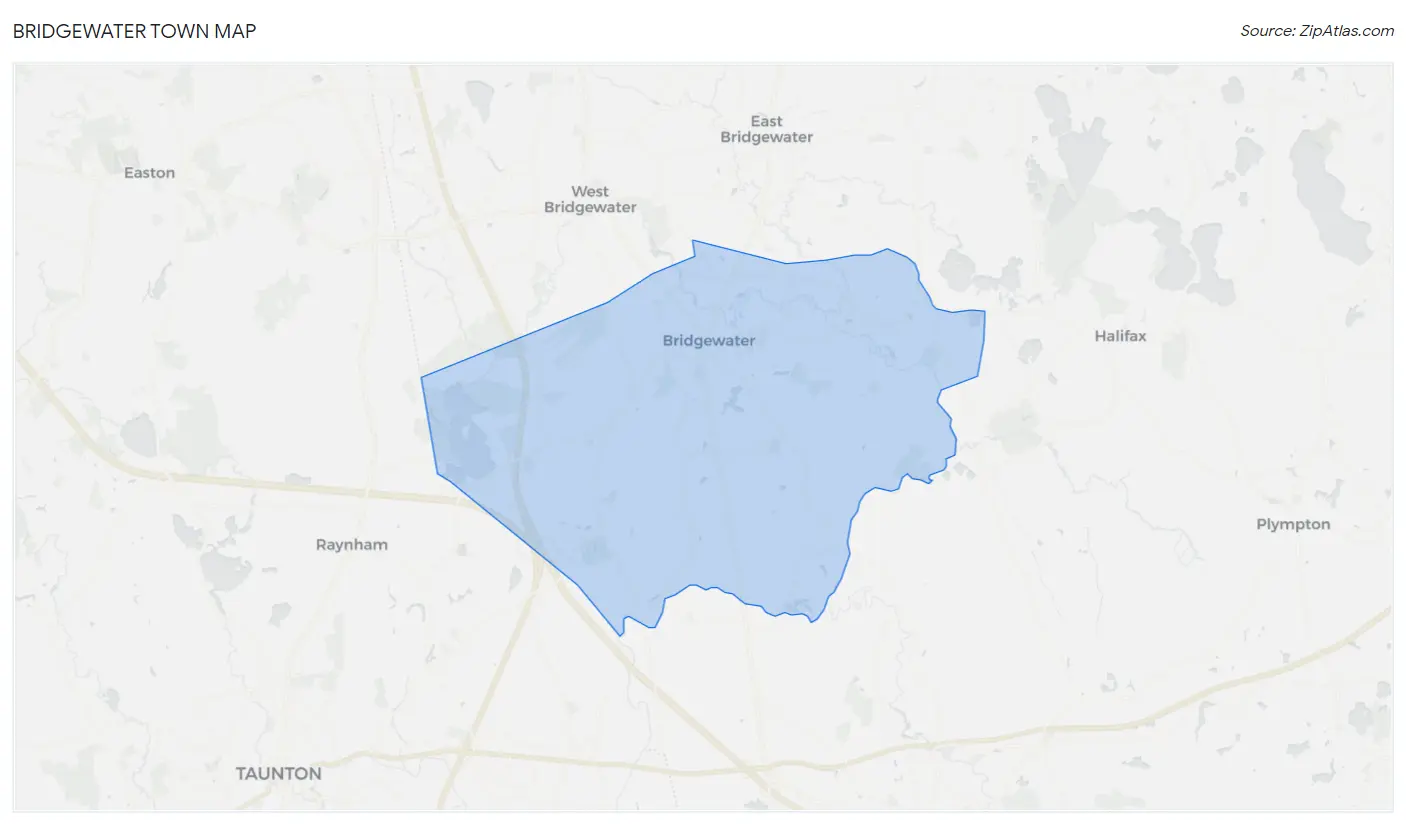 Bridgewater Town Map