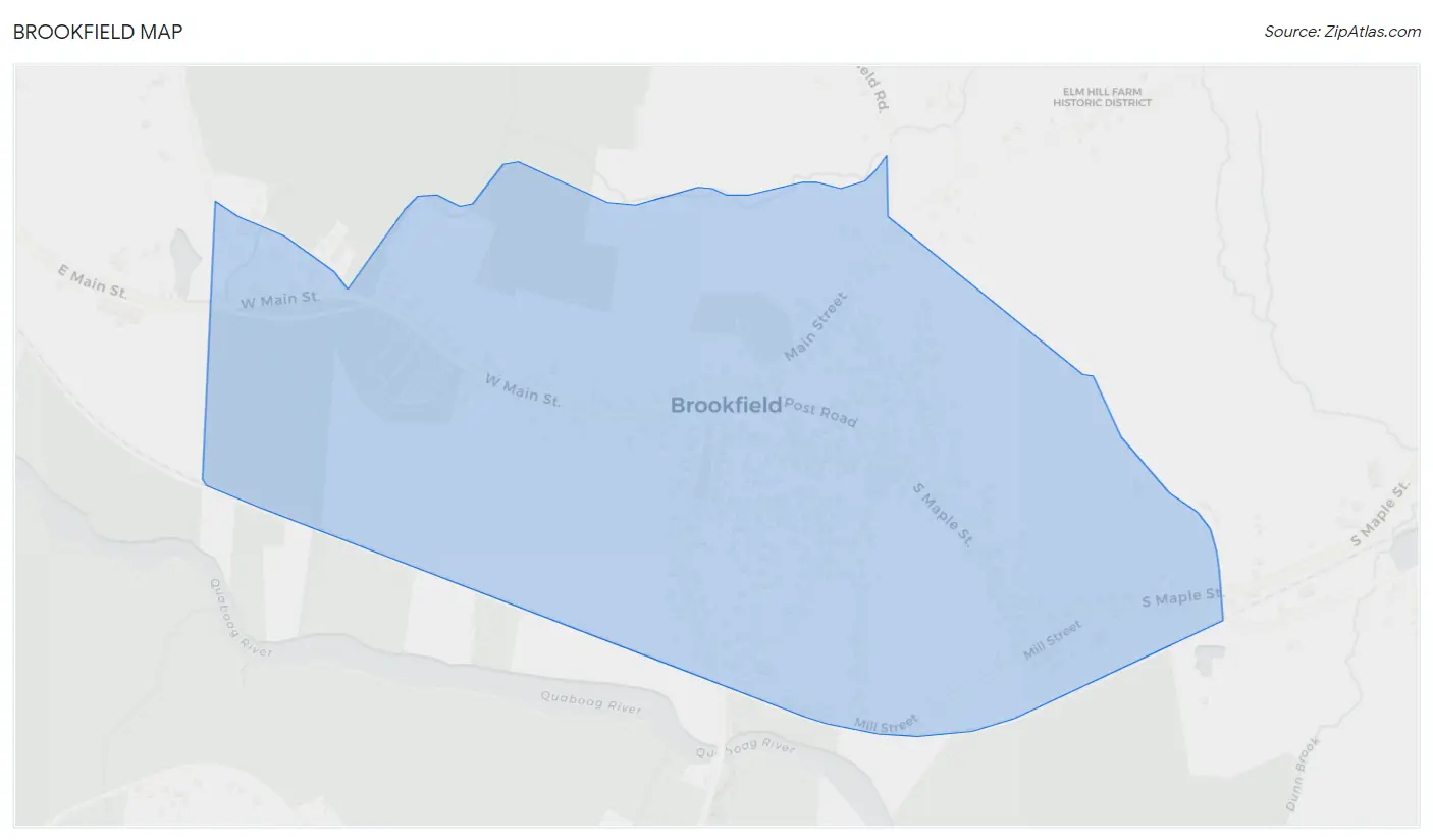 Brookfield Map