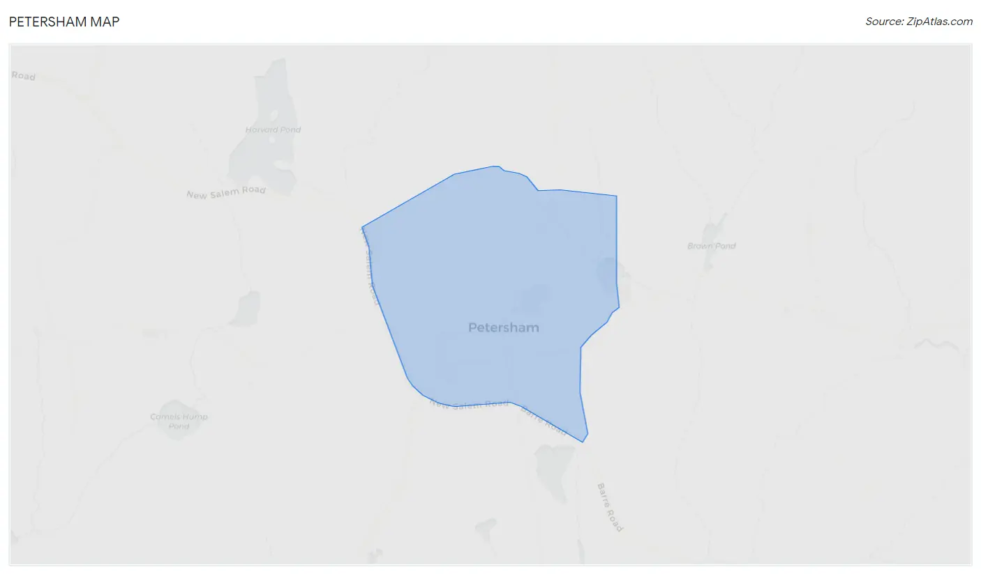 Petersham Map