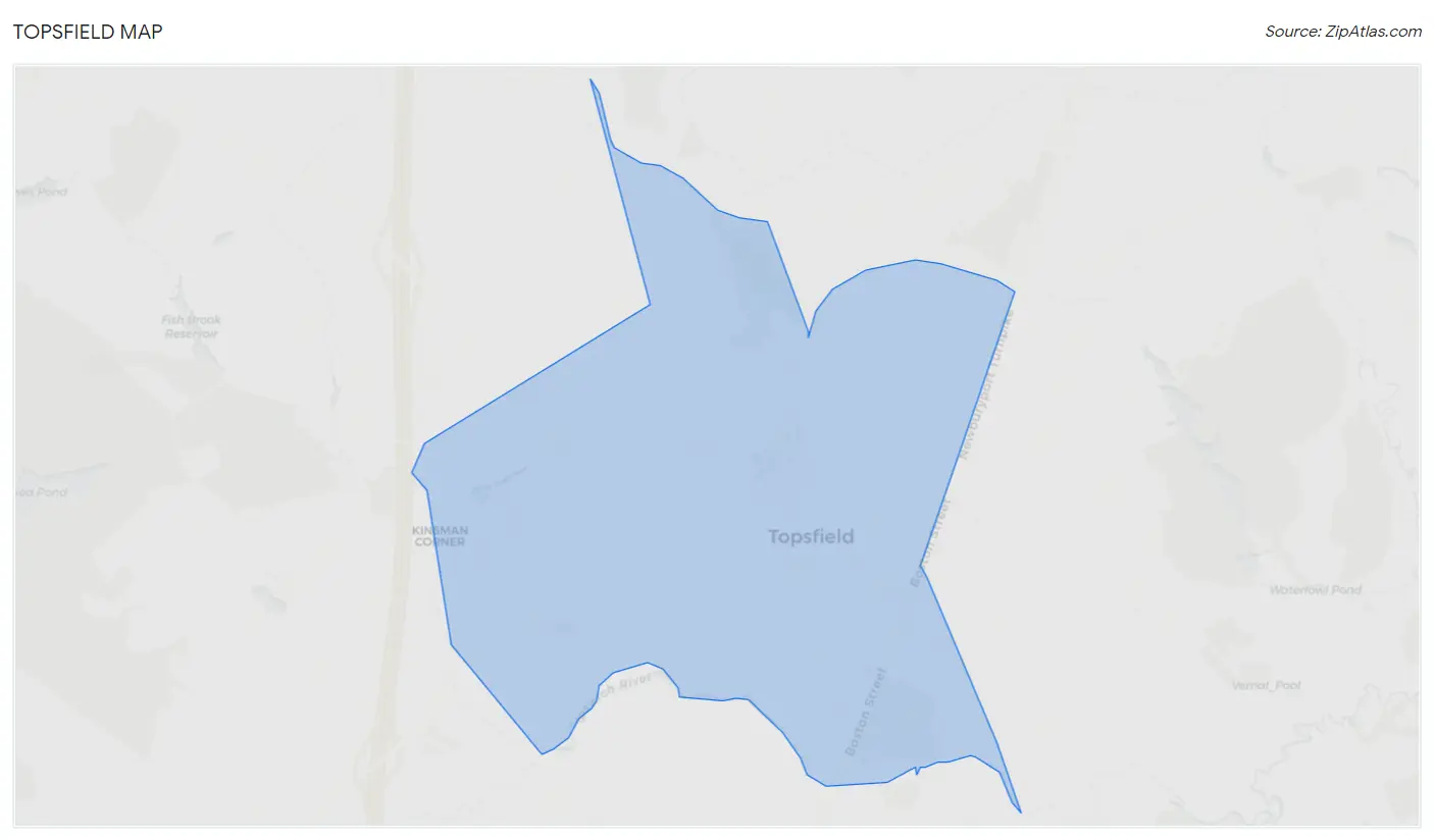 Topsfield Map