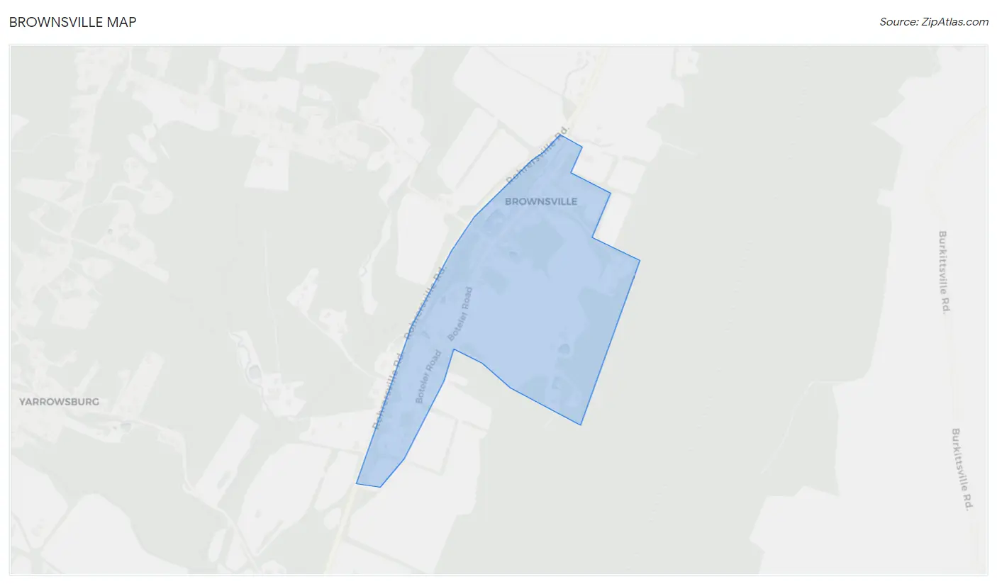 Brownsville Map