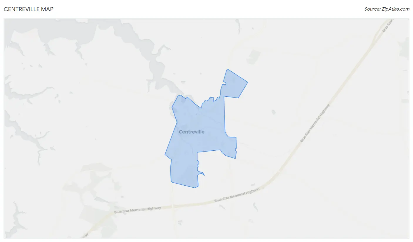 Centreville Map