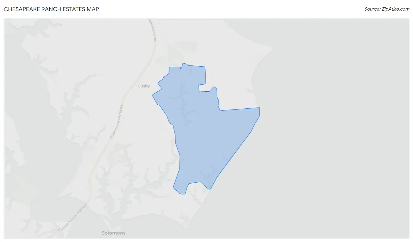 Chesapeake Ranch Estates Map