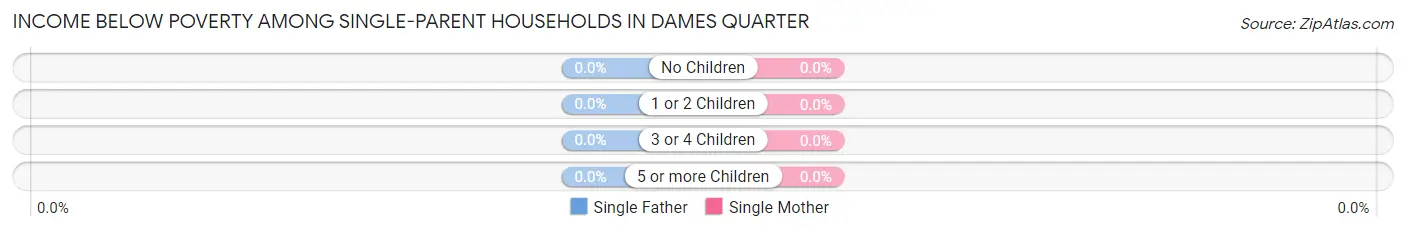 Income Below Poverty Among Single-Parent Households in Dames Quarter