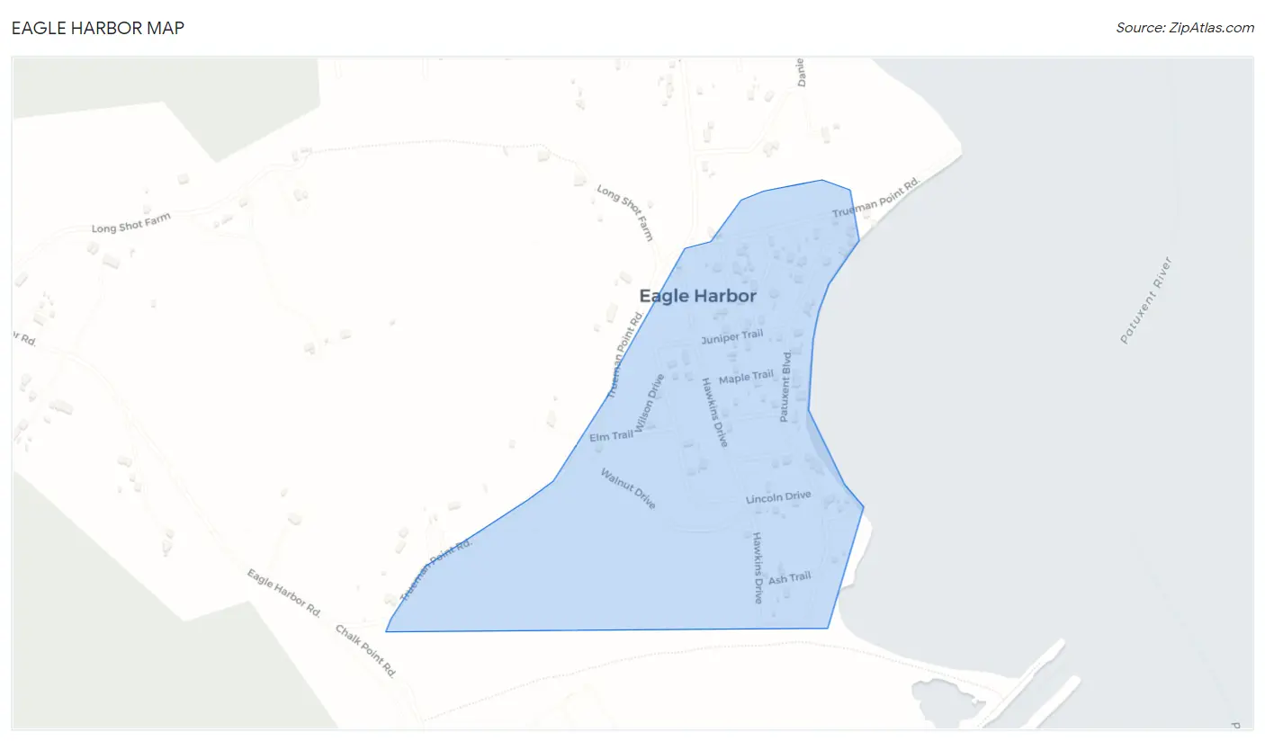 Eagle Harbor Map